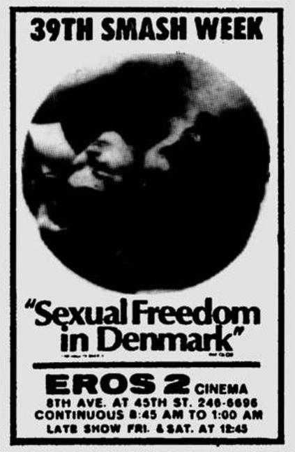 Sexual Freedom in Denmark