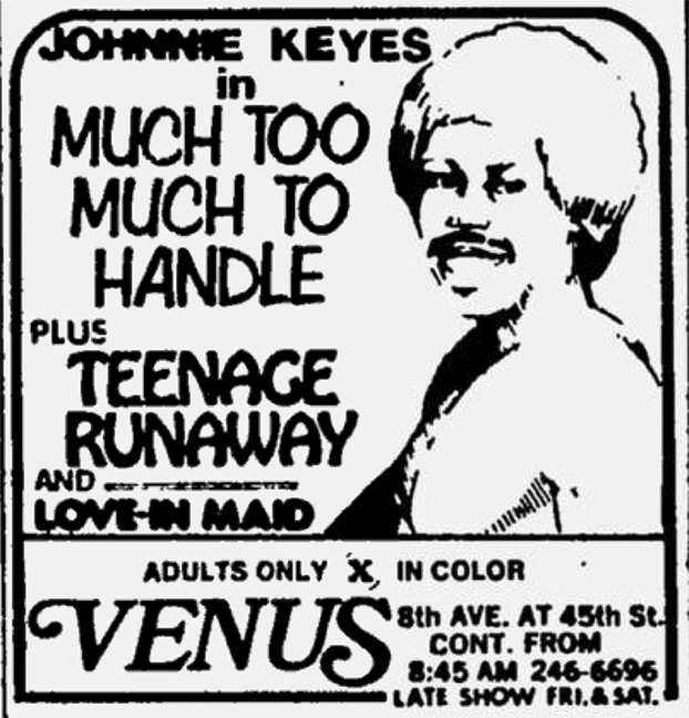 Venus, Adult Theaters