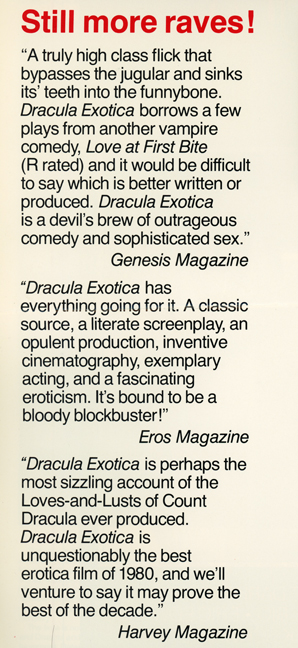 Dracula Exotica