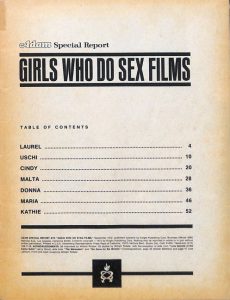 Girls Who Do Sex Films