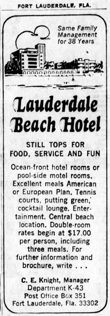 Lauderdale Beach Hotel