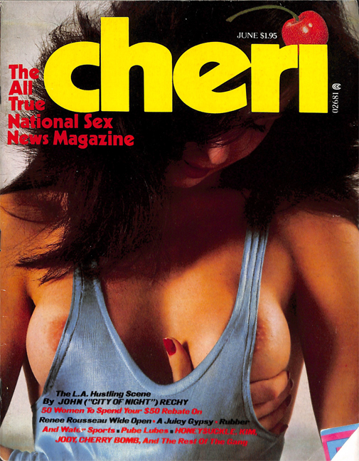 Cheri magazine in 1977 The Second Year - An Issue by Issue Guide image