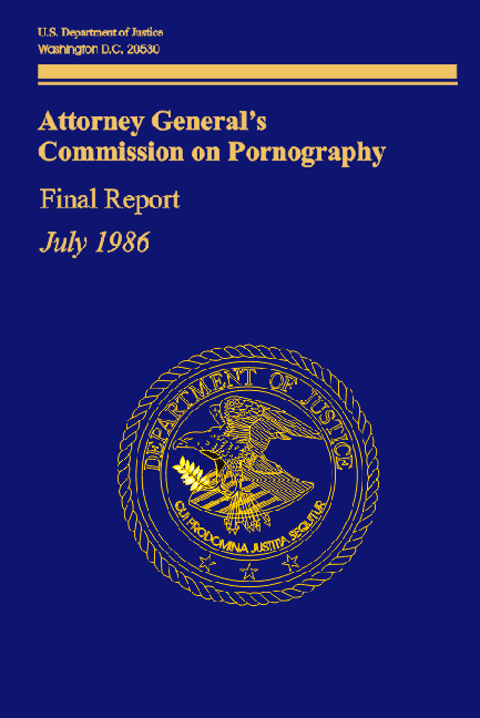 The Meese Commission on Pornography (1986), and the Birth of the Modern Day Culture War