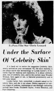 Celebrity Skin (1979-1981): When Gloria Leonard Stripped the Stars