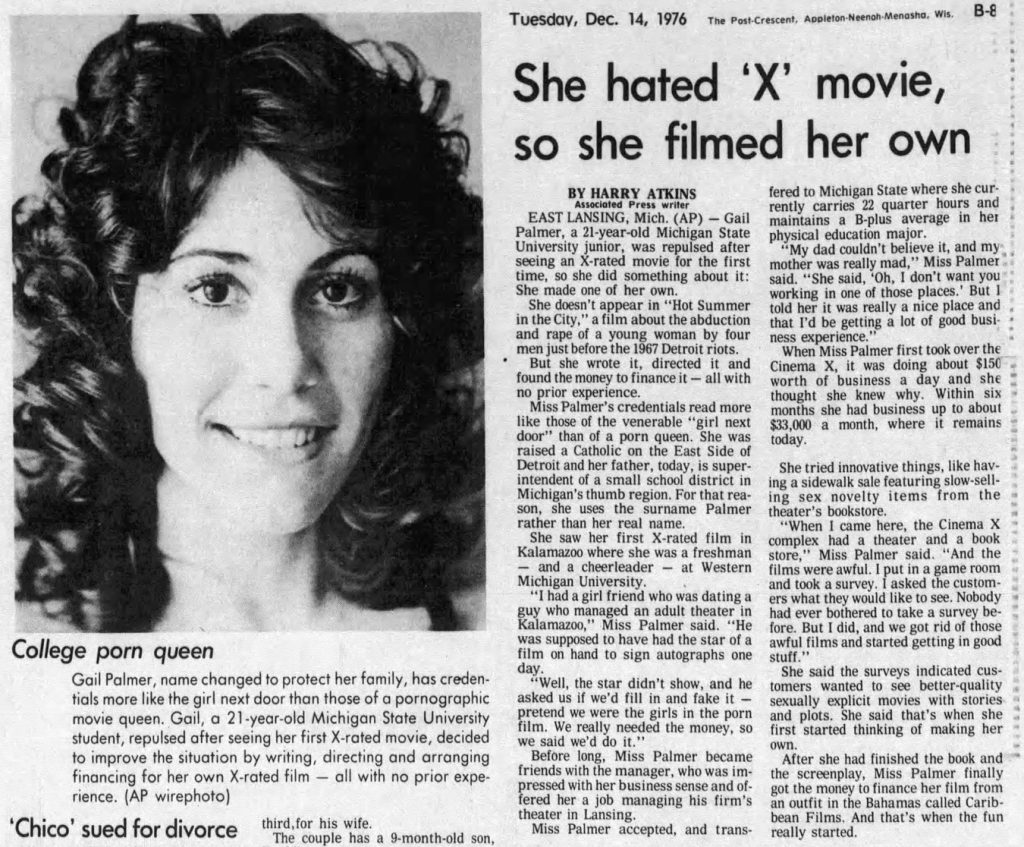 Ghostwriting Gail Palmer - The Rialto Report