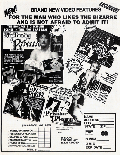 Avon Films, Part 6: Cat and Mouse – How the U.S. Government pursued Avon Films… and ended up with Traci Lords